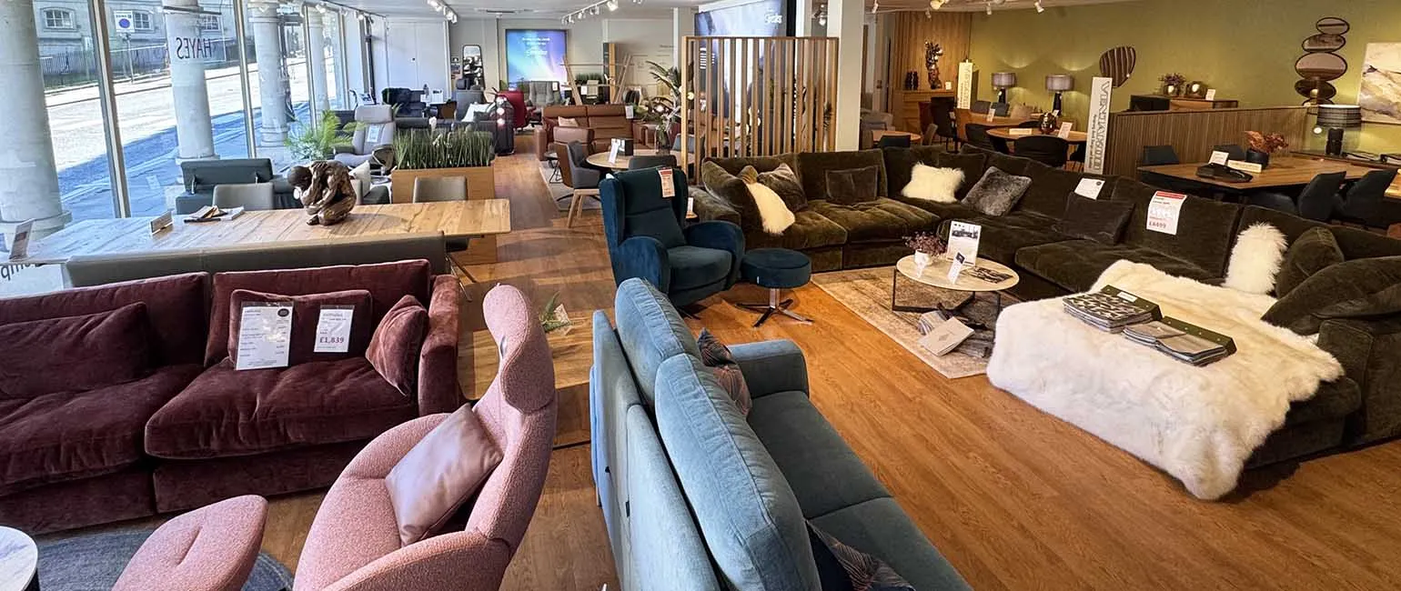 Our contemporary showroom is located across the road from our main store.

Here you will find a wealth of stunning contemporary designs, including Stressless and Fama.
