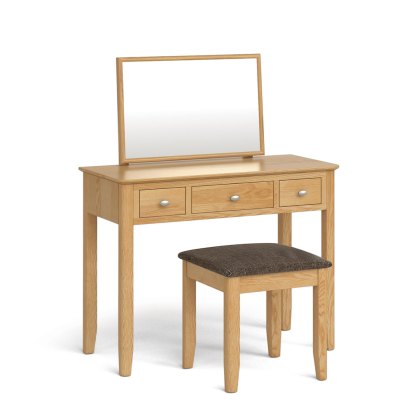 Sulis Oak Dressing Table Set Sulis Oak Dressing Table Set