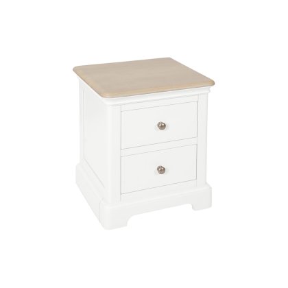 Bideford Painted 2 Drawer Bedside Chest Bideford Painted 2 Drawer Bedside Chest