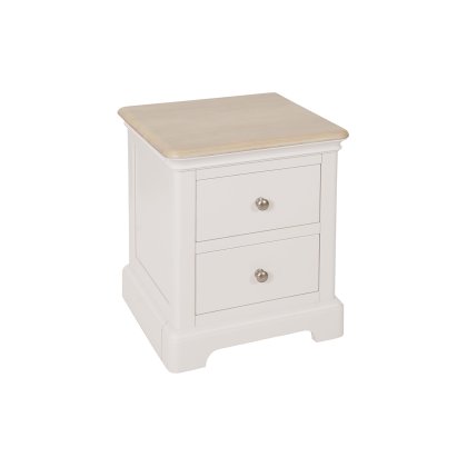 Bideford Painted 2 Drawer Bedside Chest Bideford Painted 2 Drawer Bedside Chest