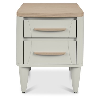 Jansson Oak 2 Drawer Bedside Chest Jansson Oak 2 Drawer Bedside Chest