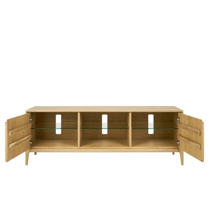 Ercol Romana Open Wide TV Unit