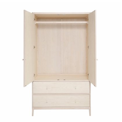 Ercol Salina 2 Door Wardrobe