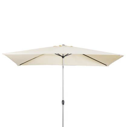 Villerio 2x3m Parasol in Cream Villerio 2x3m Parasol in Cream