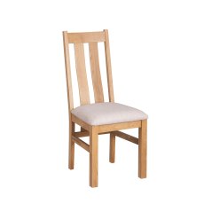 Lynton Oak Dining Chair with Wide Slats Lynton Oak Dining Chair with Wide Slats