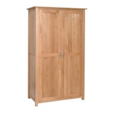 Lynton Oak All Hanging Double Wardrobe Lynton Oak All Hanging Double Wardrobe