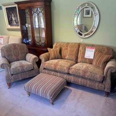 Showroom Clearance: Parker Knoll Westbury Large Sofa, Chair & Moseley Stool Showroom Clearance: Parker Knoll Westbury Large Sofa, Chair & Moseley Stool