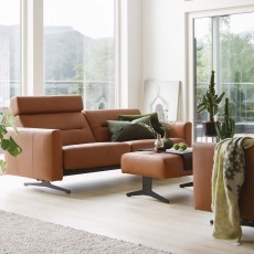 Stressless Stella 2 Seater Sofa with Upholstered Arm