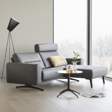 Stressless Stella 1 Seater & Longseat Sofa with Upholstered Arm