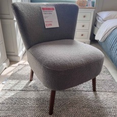 Showroom Clearance: Robson Occasional Chair in Grey Showroom Clearance: Robson Occasional Chair in Grey