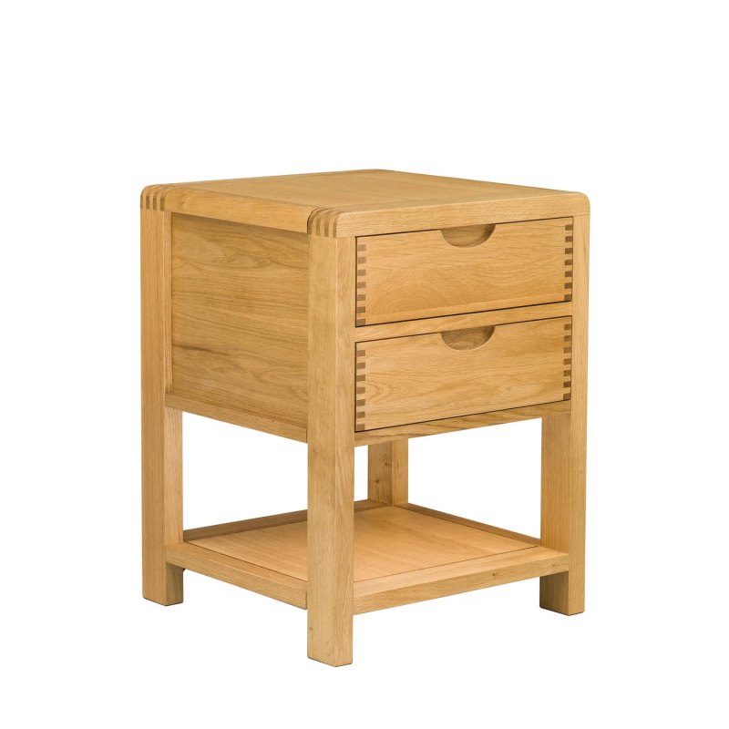 Ercol Bosco 2 Drawer Bedside Cabinet Ercol Bosco 2 Drawer Bedside Cabinet