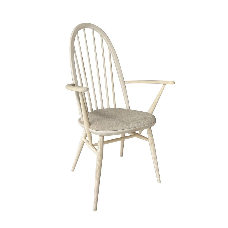 Ercol Upholstered Quaker Dining Armchair Ercol Upholstered Quaker Dining Armchair