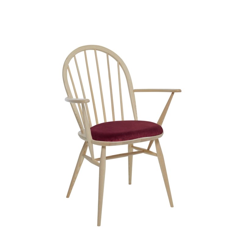 Ercol Upholstered Windsor Dining Armchair Ercol Upholstered Windsor Dining Armchair