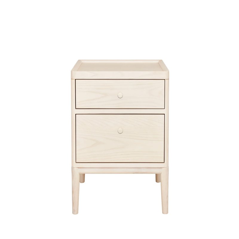 Ercol Salina 2 Drawer Bedside Cabinet Ercol Salina 2 Drawer Bedside Cabinet