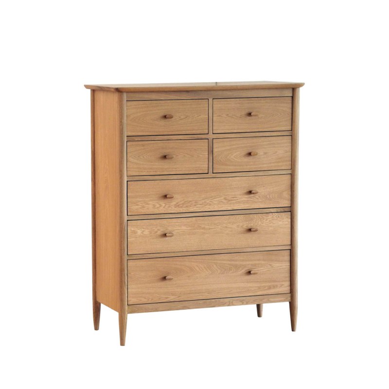 Ercol Teramo 7 Drawer Tall Wide Chest Ercol Teramo 7 Drawer Tall Wide Chest