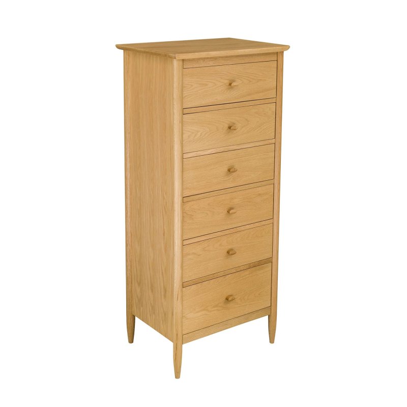 Ercol Teramo 6 Drawer Tall Chest Ercol Teramo 6 Drawer Tall Chest