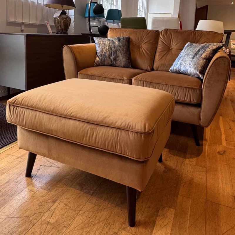 Showroom Clearance: Heriot Small Sofa & Footstool Showroom Clearance: Heriot Small Sofa & Footstool