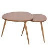 Ercol Pebble Coffee Table Nest Ercol Pebble Coffee Table Nest