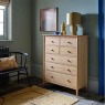 Ercol Teramo 5 Drawer Wide Chest Ercol Teramo 5 Drawer Wide Chest