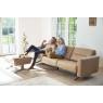 Stressless Stella 3 Seater Sofa with Upholstered Arm Stressless Stella 3 Seater Sofa with Upholstered Arm