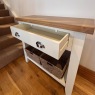 Showroom Clearance: Townsend Oak Console Table Showroom Clearance: Townsend Oak Console Table