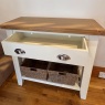 Showroom Clearance: Townsend Oak Console Table Showroom Clearance: Townsend Oak Console Table