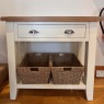 Showroom Clearance: Townsend Oak Console Table Showroom Clearance: Townsend Oak Console Table