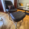 Showroom Clearance: Vincent Casual Chair & Footstool Showroom Clearance: Vincent Casual Chair & Footstool