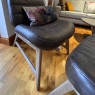 Showroom Clearance: Vincent Casual Chair & Footstool Showroom Clearance: Vincent Casual Chair & Footstool