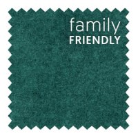 OCE218 Ocean Emerald Family Friendly Soft Velvet