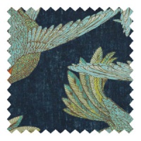 LOR288 Paradise Bird Navy - ACCENT